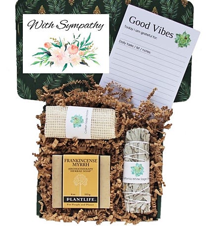 "With Sympathy" Good Vibes Men's Gift Box
